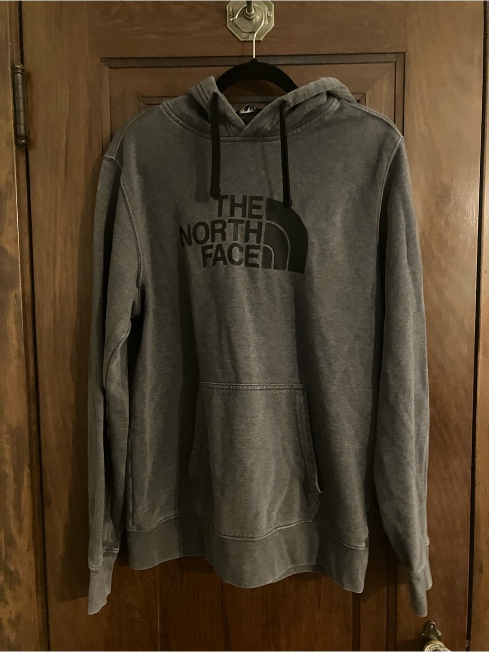 The North Face Men's Charcoal Gray Pullover Hoodie